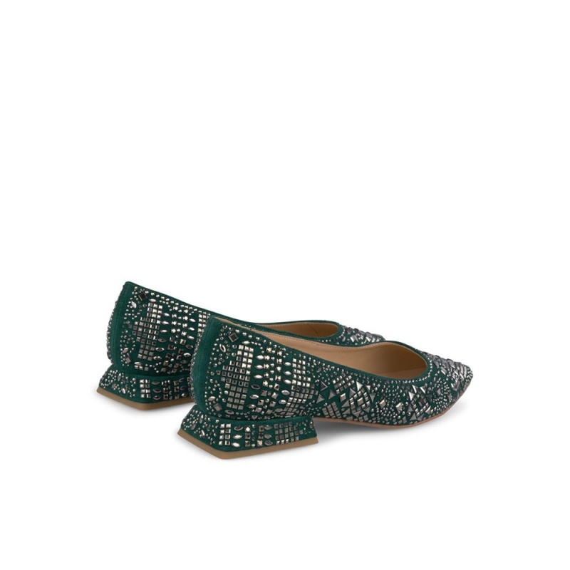 Ballerine Alma En Pena Covered With Stones Bleu Femme | IGX-83928610